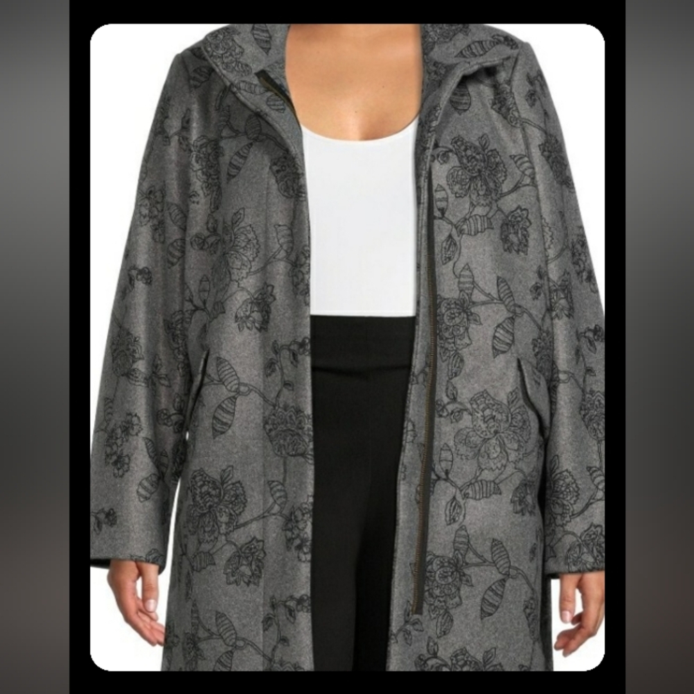 Time and True Faux Wool Coat